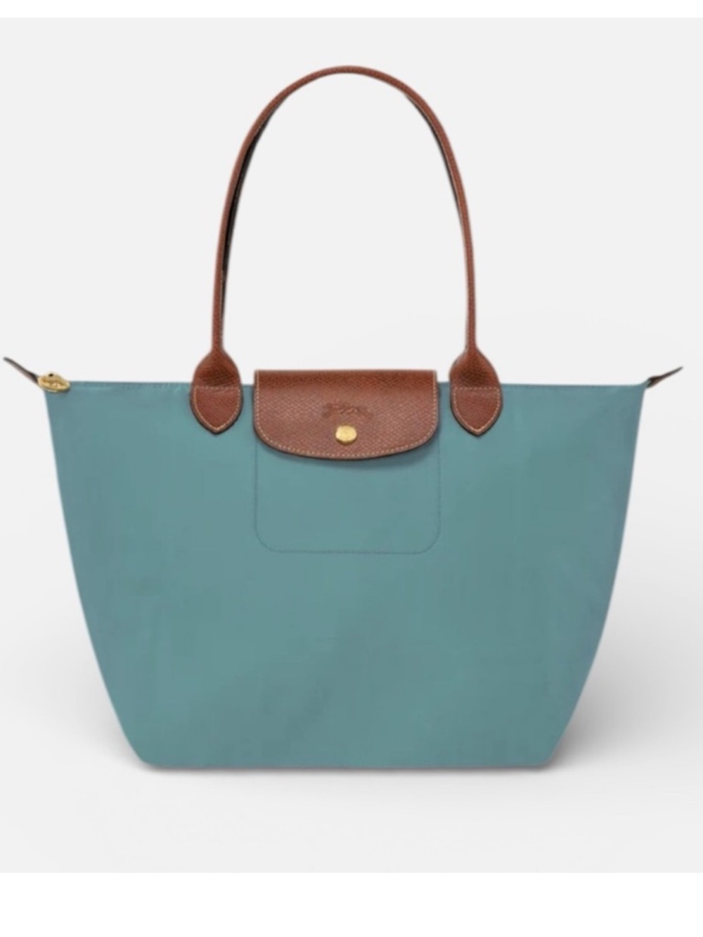 LONGCHAMP Le Pliage Original Type M Tote Handbag bag Eucalyptus like NEW